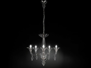 DEDALO - Metal chandelier _ Metal Lux